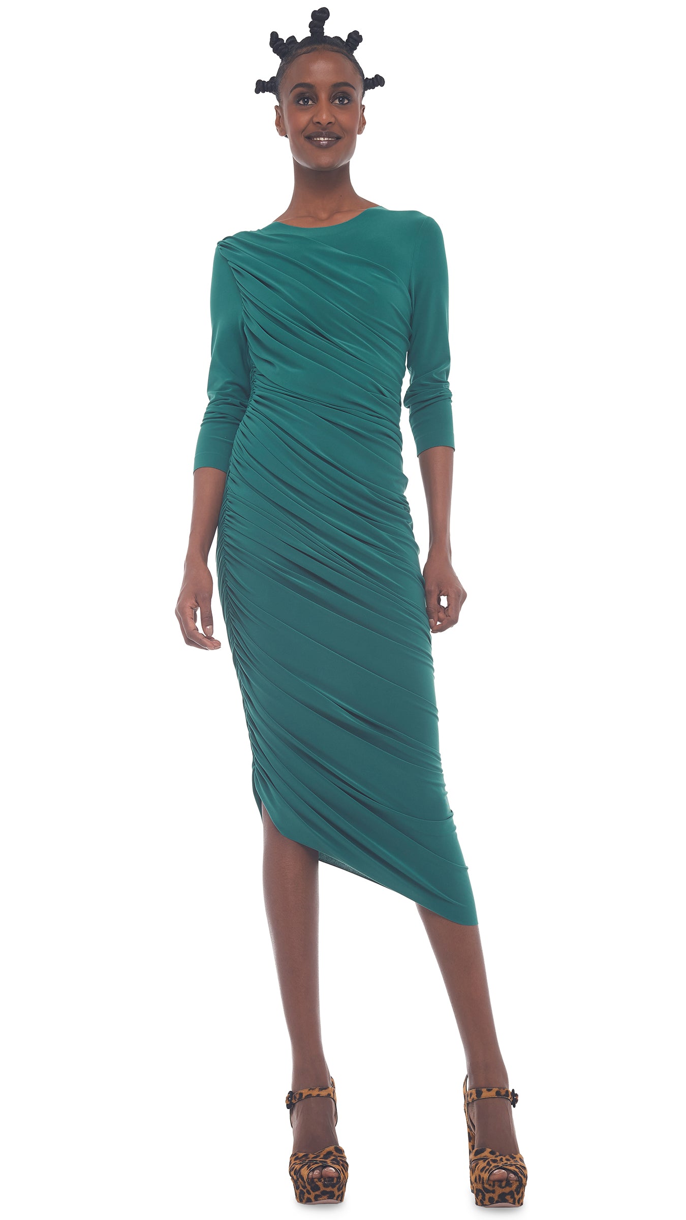 LONG SLEEVE DIANA GOWN – Norma Kamali